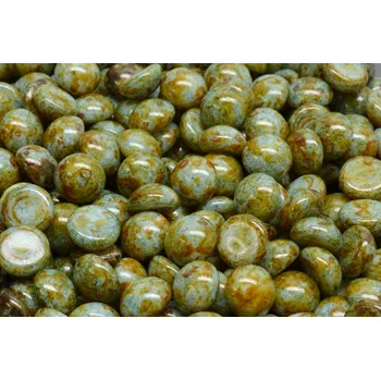 Korálek Skleněný kabošon č.1409 - 8 mm