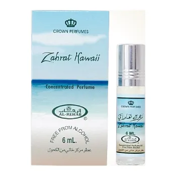 Nestandardní parfém Al Rehab Zahrat Hawaii parfémový olej 6 ml