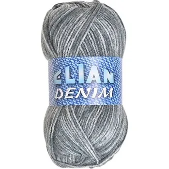 Příze VSV Pletací příze Elian Denim 729 - zelená