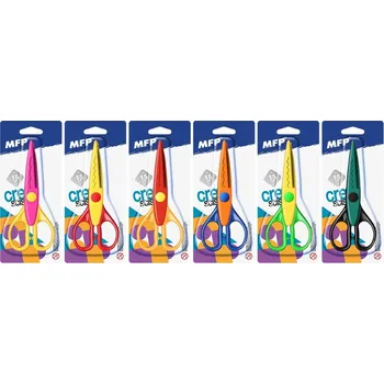 Kancelářské nůžky MFP MFP, 5010119, kreativní nůžky, 15 cm, 1 ks