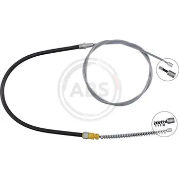 Lanko parkovací brzdy Tažné lanko, parkovací brzda, , 2Q0609721AA, 2Q0609721S, A.B.S., K10102