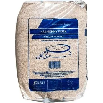 Sklopísek Střeleč, a.s. Křemenný písek pro bazénovou filtraci ST 06/12 - 25 kg