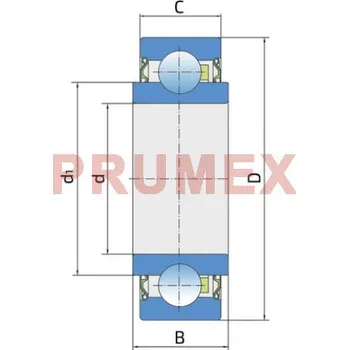 FKL 208 KRR4 upínací ložisko