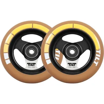 Příslušenství pro koloběžku TILT kolečko - Stage I Pro Scooter Wheels 2-Pack (GOLD STRIPE) velikost: 120mm