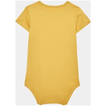 United Colors Of Benetton Dětské body 3P4ZAB00B Žlutá Regular Fit 68