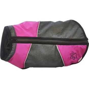 Obleček pro psa Obleček Vesta Esmé Tulák LUX šedá-růžová 32cm