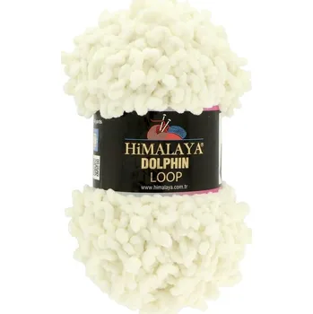 Příze Himalaya Dolphin Loop 112-06 krémová