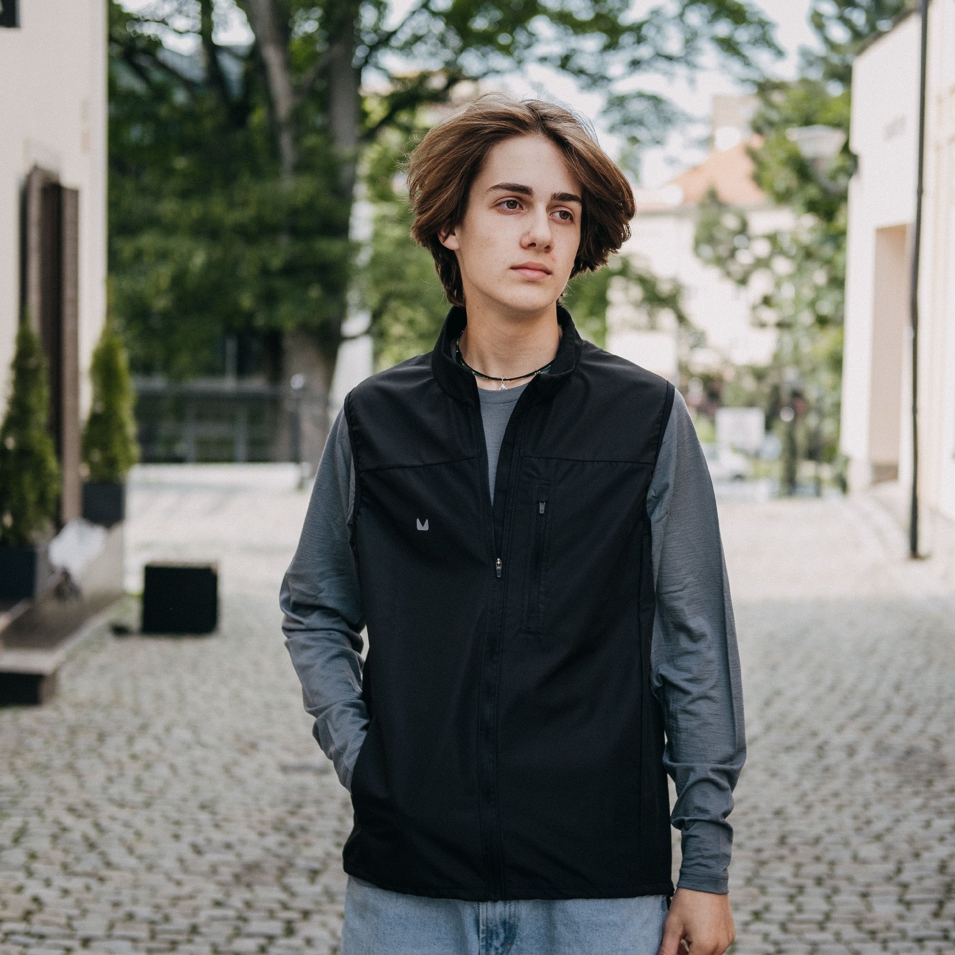 Funkční unisex vesta Vagus NANO - Černá Velikost: L