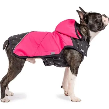 Obleček pro psa Obleček Vesta Splendor ll srdíčko-tmavě růžová 65cm