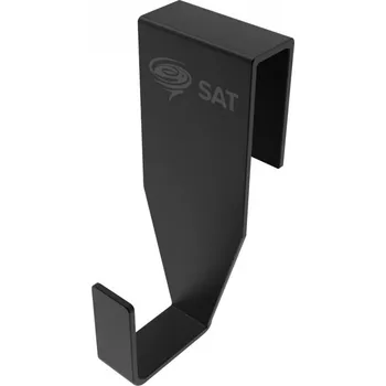 Věšák SAT Háček závěsný na walk-in,černá mat