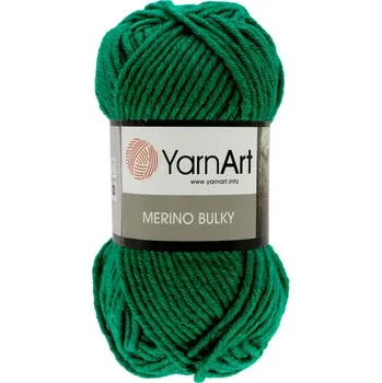 Příze YarnArt Merino Bulky 338 zelená
