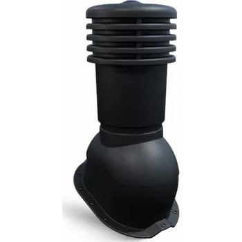 Střecha Větrací komínek Eurovent VENTOS X T18 Barva: 9005 - černá