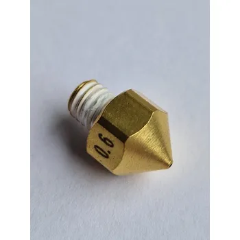 Příslušenství k 3D tiskárně IEMAI tryska mosazná , Tryska 0,6/1,75