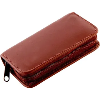 Alpen Manikúrní sada Nickel kožená hnědá