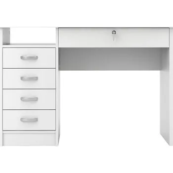 Psací stůl Psací (PC) stůl Felix 163 Bílá
