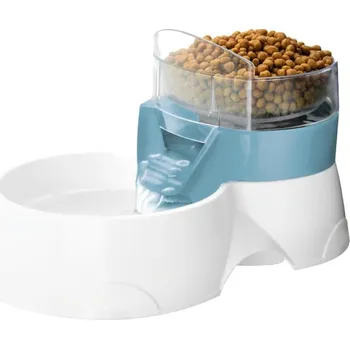 Miska pro psa Fontánka Pet Feeder s miskou pro krmení EBI modrá 28x1