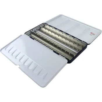 Vodová barva Rosa Kovová krabička pro akvarely 28 ks prázdná