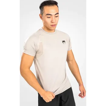 Pánské tričko Pánské funkční tričko Venum G-Fit Air Dry Tech - Sand pískové Velikost: M