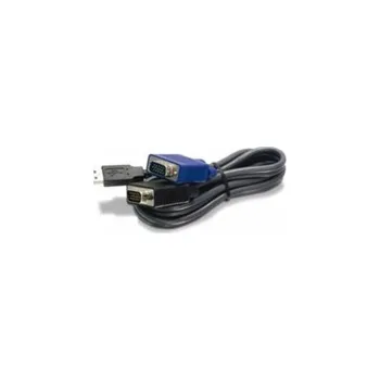 Datový kabel TRENDnet USB-A - D-Sub (VGA) kabel USB 4,5 m černý (TKCU15)