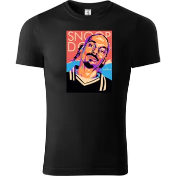 Chlapecké tričko Fenomeno Dětské tričko SNOOP DOGG Velikost: 110 cm/4 roky, Barva trička: Černé