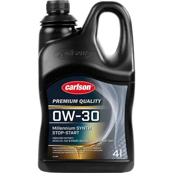 Motorový olej Syntetický motorový olej Carlson 0W-30 Millennium Synth Stop-Start 4l