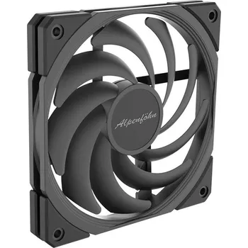 PC ventilátor Alpenföhn 120 Jetstream Slim PC větrák s krytem černá (š x v x h) 120 x 120 x 16 mm
