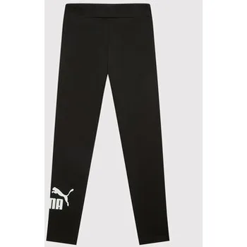 Dámské oblečení Puma Legíny Essentials Logo 587035 Černá Tight Fit 92