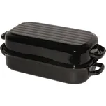 pekáč 40x26cm smalt.povrch 2díl. vlnka