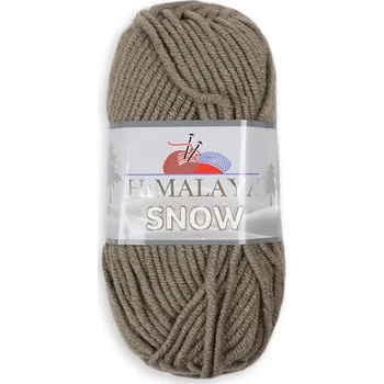 Příze Himalaya Snow 75537 šedohnědá