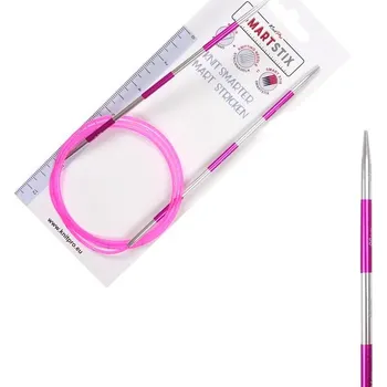 Jehlice Pevné kruhové jehlice SmartStix 100cm 3,25mm