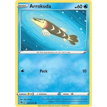 Karetní hra Pokémon karta Arrokuda 082/264 - Fusion Strike