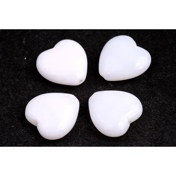 Dětské navlékací korálky Korálky srdíčka č.1433 (15x16mm)