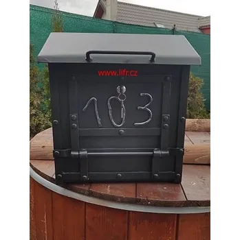 Poštovní schránka Kovaná poštovní schránka 5 číslo