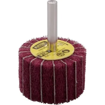 Brusný kotouč EXTOL PREMIUM 8803394 kotouč z korund. brusného rouna kombinovaný, na stopce, O 40x25x6mm