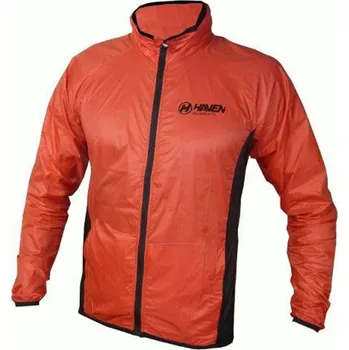Cyklistická bunda HAVEN Cyklistická větruodolná bunda - FEATHERLITE BREATH - červená 5XL