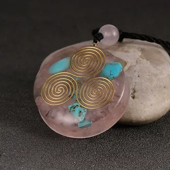 Náhrdelník Amulet NEKONEČNÁ LÁSKA z růženínu MN6003