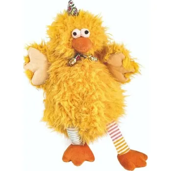 Polštářek nahřívací plyšové kuře s třešňovými peckami