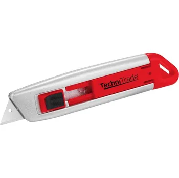 Pracovní nůž Bezpečnostní nůž automatický-kovový, pro praváky, TT