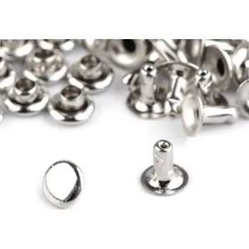 Duté nýty Ø7 mm, barva Nikl