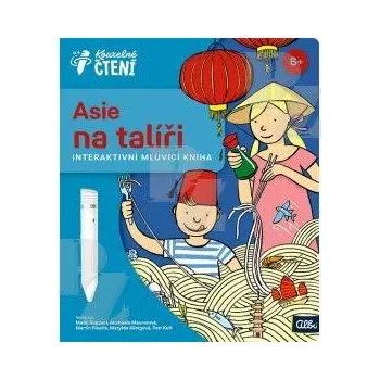 Hračka Kouzelné čtení kniha Asie na talíři, Albi