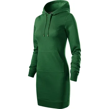 pracovní tričko Malfini Šaty MALFINI SNAP dámské lahvově zelená S