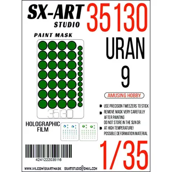 Plastikový model 1/35 Paint mask Uran 9 (AMUS.H.)