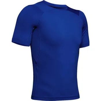 Pánské tričko Pánské kompresní tričko s krátkým rukávem Under Armour RUSH COMPRESSION SS modré 1327644-400 - XL | UK 10,5 | US 11,5