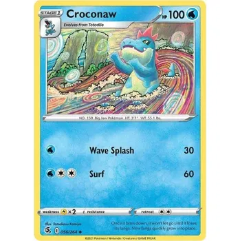 Karetní hra Pokémon karta Croconaw 056/264 - Fusion Strike