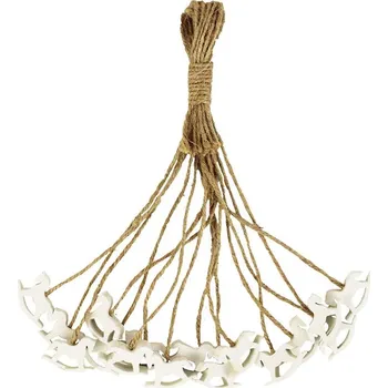 Vánoční dekorace Koníci ve svazku, 16ks D1181-01