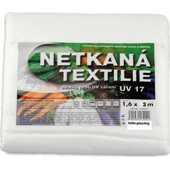 Mulčovací textilie AGRI Slatinice Netkaná textílie bílá 1,6 x 3m