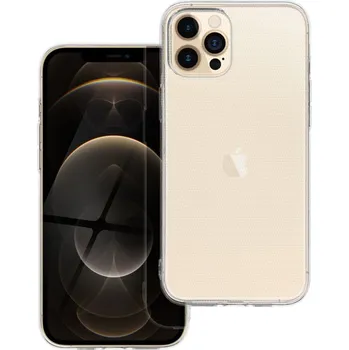 Pouzdro na mobilní telefon OEM Pouzdro CLEAR CASE 2mm BULK (big hole) APPLE IPHONE 12 PRO MAX