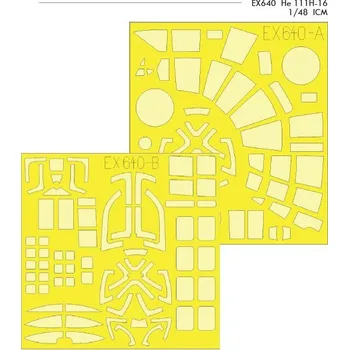 Plastikový model Eduard 1/48 He 111H-16 (ICM)