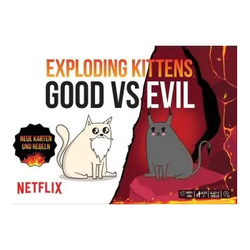 Volný čas Exploding Kittens: Good vs. Evil – Matthew Inman,Shane Small,Elan Lee (DE)