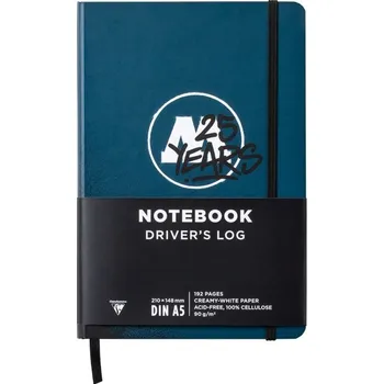 Skicář MOLOTOW Note Book DRIVERS LOG A5 bílý, 96 čtverečkovaných listů